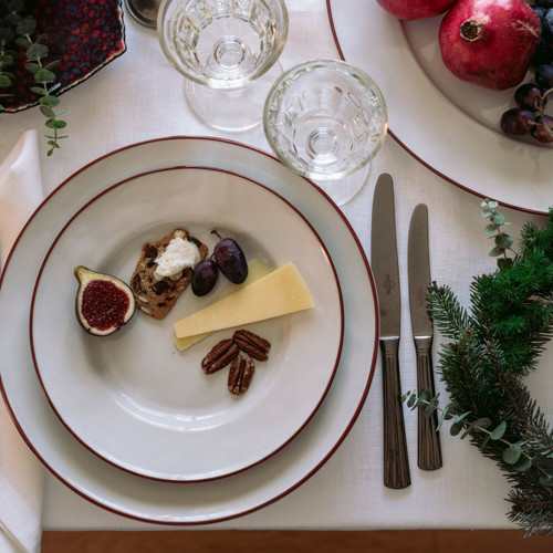 Costa Nova Beja Red and White Dinnerware Costa Nova Beja Red and White Dinnerware